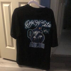 Off-White Black Graphic T-Shirt